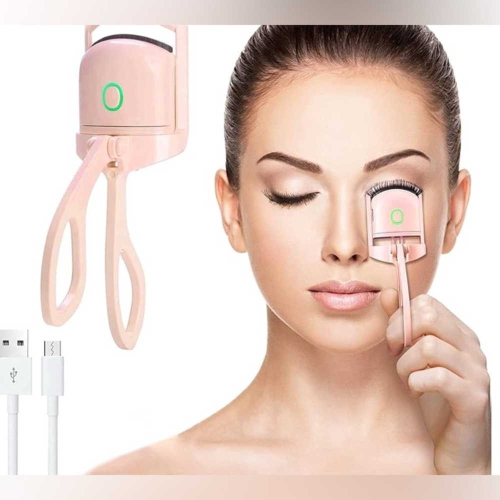 NEW Electric Heated Eyelash Curler USB Rechargeable Heated
Lash Curler